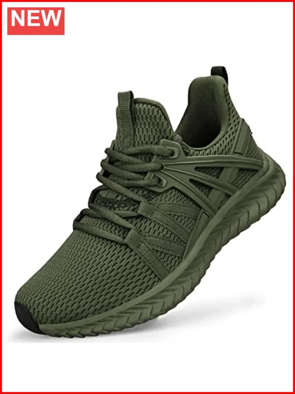 Slip On Sneakers - Breathable Knit Walking Shoes for Women